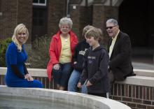 Jim & Barb Stucky with their daughter and grandsons